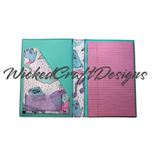 Load image into Gallery viewer, Skele-Tunes Moon Dance Notebook Holder
