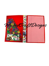 Load image into Gallery viewer, Xmas Vacation Moondance Notebook Holder
