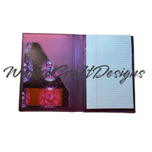 Load image into Gallery viewer, Monster &amp; Bride Moondance Notebook Holder
