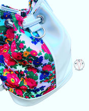 Load image into Gallery viewer, Ombré Floral Bucket Bag
