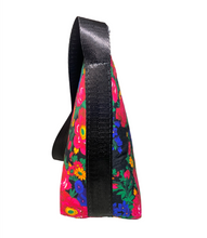 Load image into Gallery viewer, Black Floral Masani Baguette Handbag
